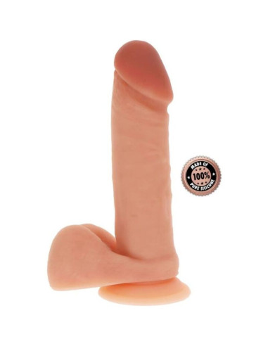 GET REAL - SILIKONDILDO 20,5 CM MIT KUGELN HAUT 4 