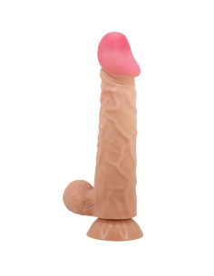 PRETTY LOVE - DILDO REALISTICO SLIDING SKIN SERIES CON VENTOSA SCORREVOLE DELLA PELLE 24 CM 6 