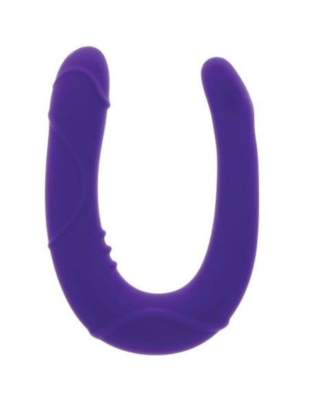 GET REAL - VOGUE MINI DOUBLE DONG PURPLE 7 