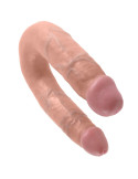 KING COCK - U-SHAPED MEDIUM DOUBLE TROUBLE FLESH 13.9 CM 5 