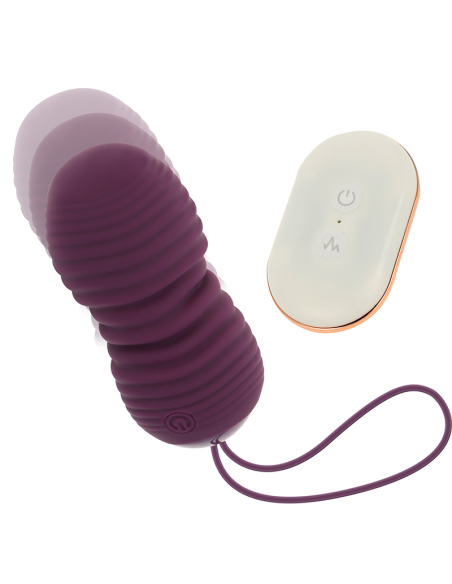 OHMAMA - TÉLÉCOMMANDE EGG 7 MODES HAUT ET BAS VIOLET 3 