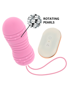 OHMAMA - REMOTE CONTROL EGG 7 MODES ROTATION PINK 3 