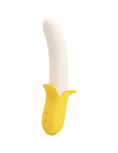 PRETTY LOVE - BANANA GEEK SUPER POWER 7 VIBRATIONS UP&DOWN SILICONE NOIR 7 