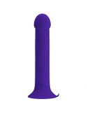 PRETTY LOVE - MURRAY YOUTH VIBRATING DILDO & RECHARGEABLE VIOLET 8 