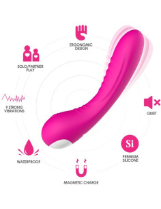 ARMONY - LEGEND VIBRATOR SILICONE FUCHSIA 5 