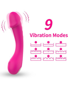 ARMONY - GODE VIBRATEUR SPOT G SILICONE FUCHSIA 6 