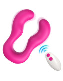 ARMONY - VIBRATEUR SERAPH DOUBLE TÉLÉCOMMANDE FUCHSIA 6 