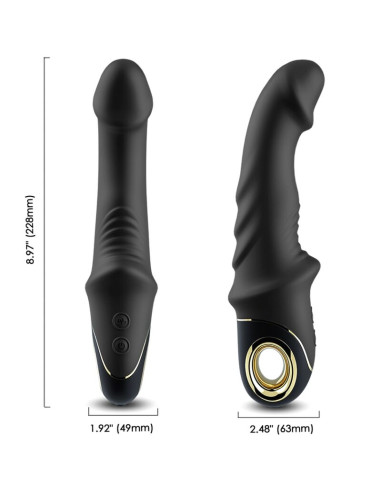 ARMONY - ROTATORE VIBRATORE DILDO JOYBLADE NERO 5 