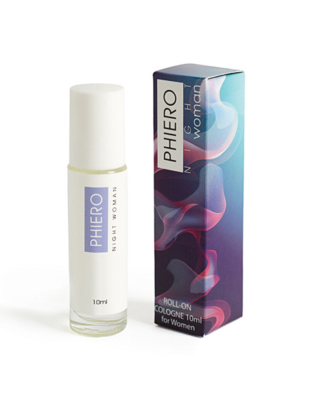 500 COSMETICS - PHIERO NIGHT WOMAN. PERFUME WITH PHEROMONES IN ROLL-ON FORMAT FOR WOMEN 2 