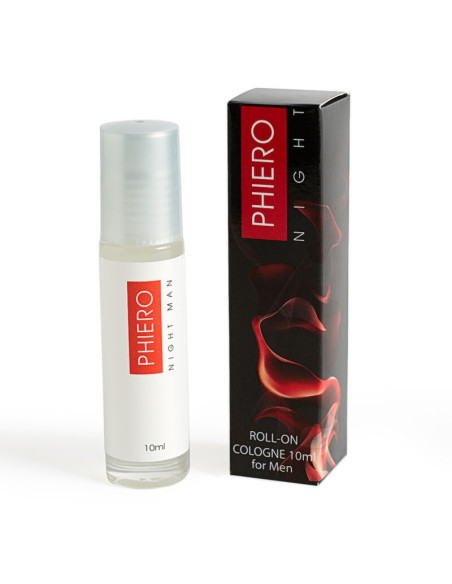 500 COSMETICS - PHIERO NIGHT MAN PARFUM AUX PHEROMONES POUR HOMME AVEC ROLL-ON 2 