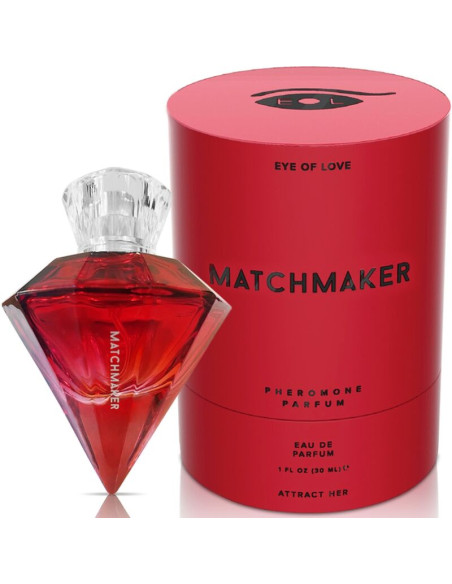 EYE OF LOVE - MATCHMAKER RED DIAMOND LGBTQ PERFUME PHEROMONES FOR HER 30 ML 6 