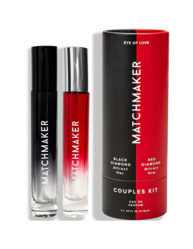 EYE OF LOVE - MATCHMAKER PHEROMONE 2PC SET COUPLES KIT ATTRACT HER & HIM 20 ML 6 