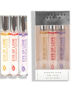 EYE OF LOVE - PARFUM EOL PHR 10 ML SET/3 - MORNING GLOW, ONE LOVE, AFTER DARK 3 