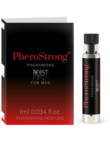 PHEROSTRONG - PARFUM PHÉROMONE BÊTE POUR HOMME 1 ML 1 