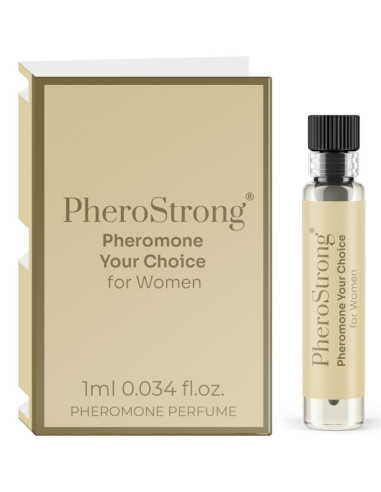 PHEROSTRONG - PHEROMONE PERFUME YOUR CHOICE FOR WOMEN 1 ML 1 