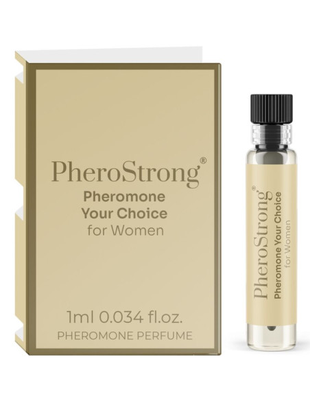 PHEROSTRONG - PROFUMO AI FEROMONI LA TUA SCELTA PER DONNA 1 ML 1 