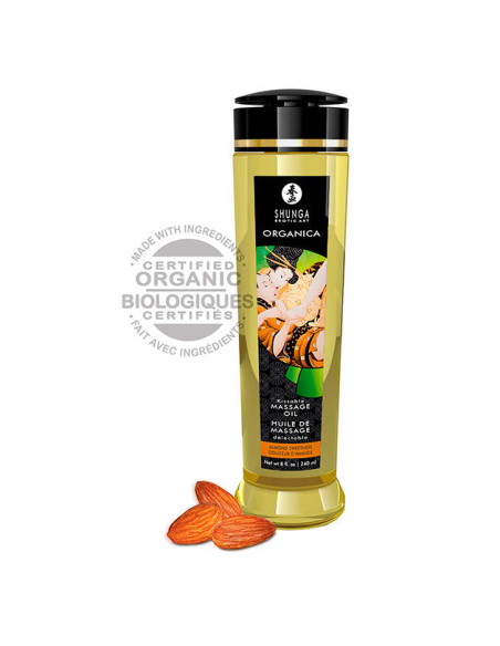 SHUNGA - OLIO DA MASSAGGIO ALLE MANDORLE BIOLOGICO 240 ML 1 