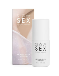 BIJOUX - SLOW SEX HUILE DE MASSAGE SEXUEL AU CBD 30 ML 3 