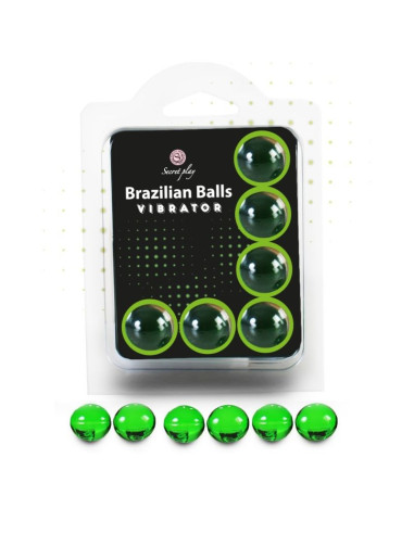 SECRETPLAY - SET 6 BOULES BRÉSILIENNES VIBRATEUR 1 