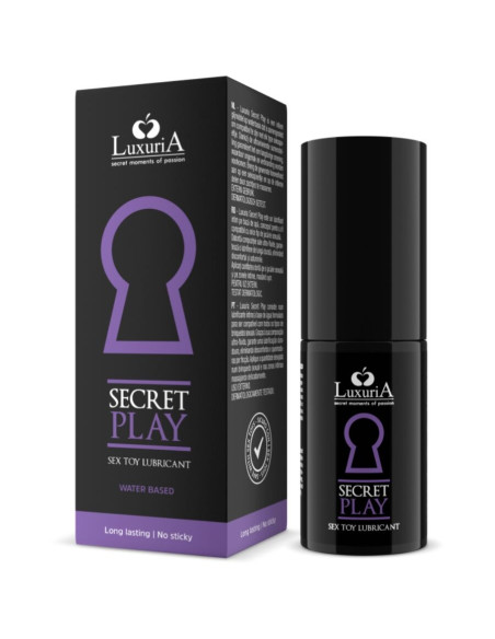 INTIMATELINE LUXURIA - LUBRIFIANT POUR JOUETS SEXUELS SECRET PLAY 30 ML 1 