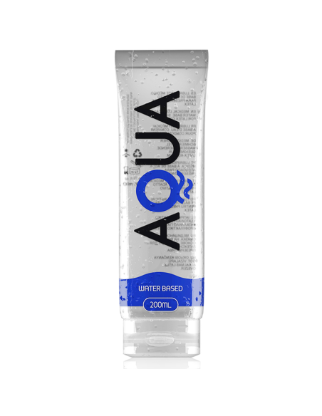 AQUA QUALITY - LUBRICANTE BASE DE AGUA 200 ML 4 