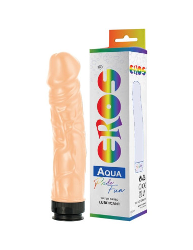 PRIDE - EROS AQUA LGBT PRIDE DILDO E LUBRIFICANTE A BASE D''ACQUA 1 