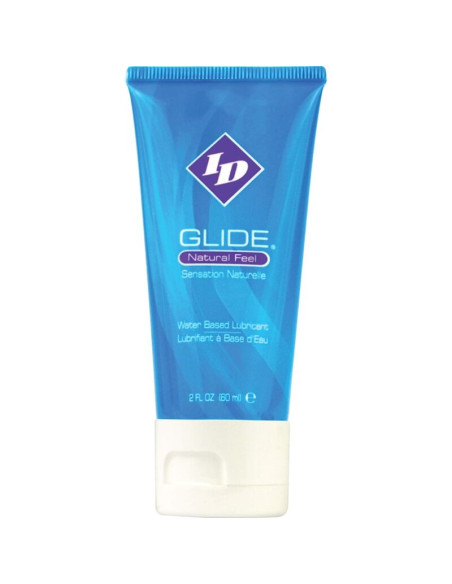 ID GLIDE - WATER BASED LUBRICANT ULTRA LONG LASTING TRAVEL TUBE 60 ML 2 