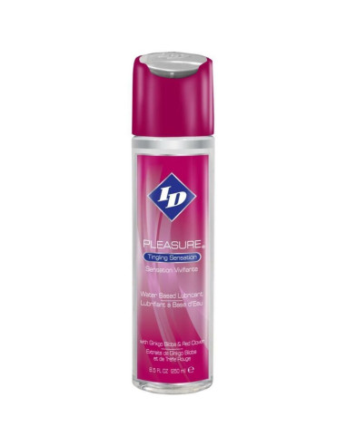 ID PLEASURE - TINGING SENSATION WATER BASED LUBRICANT 250 ML 1 