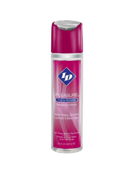 ID PLEASURE - LUBRIFIANT BASE DEAU SENSATION TINGING 250 ML 1 