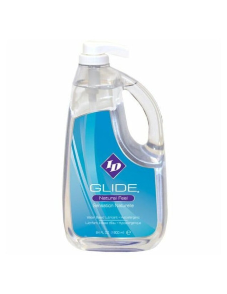 ID GLIDE - WATER BASED LUBRICANT + HYPOALLERGENIC NATURAL FEEL 1900 ML 1 