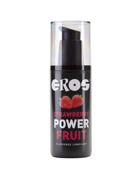 EROS POWER LINE - STRAWBERRY POWER FRUIT LUBRIFIANT ARÔME 125 ML 1 