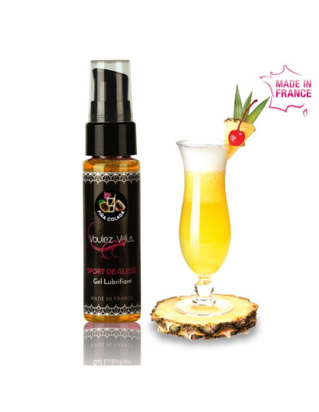 VOULEZ-VOUS - SCHMIERMITTEL AUF WASSERBASIS - PIÑA COLADA - 35 ML 1 