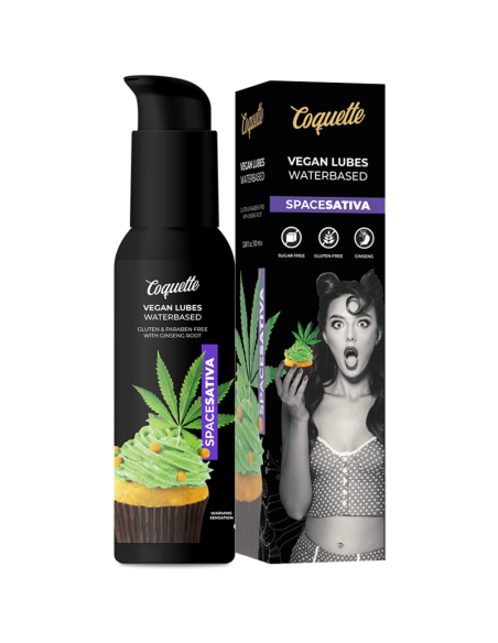 COQUETTE CHIC DESIRE - LUBRIFICANTE SATIVA VEGAN SPACE PREMIUM EXPERIENCE 100 ML 3 