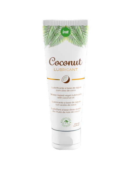 INTT - LUBRIFIANT VÉGÉTALIEN BASE D'EAU AU SAVEUR INTENSE DE NOIX DE COCO 1 