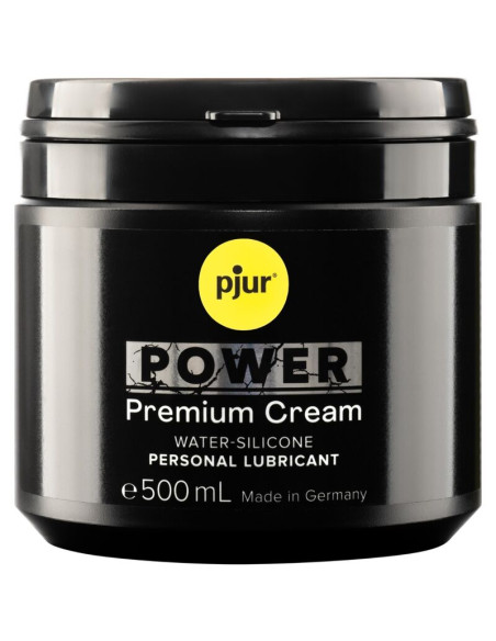 PJUR - POWER PREMIUM CREAM PERSONAL LUBRICANT 500 ML 1 