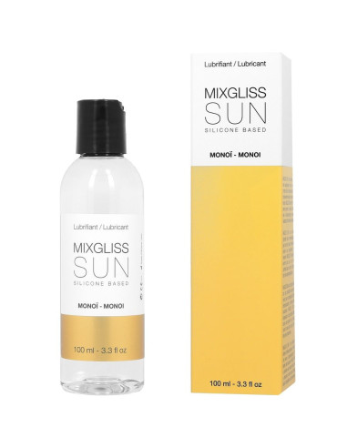 MIXGLISS - LUBRIFIANT À BASE DE SILICONE AROMA MONOI 100ML 1 