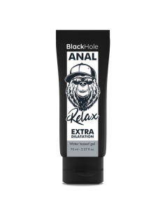 BLACK HOLE - GEL A BASE D''EAU DILATATION ANALE 70 ML 7 