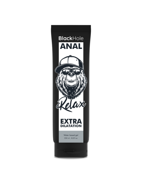 BLACK HOLE - WATER BASE GEL ANAL DILATION 250 ML 7 