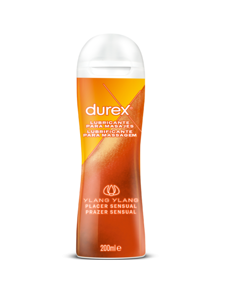 DUREX - MASSAGE SENSUEL 2 EN 1 YLANG YLANG 200 ML 2 