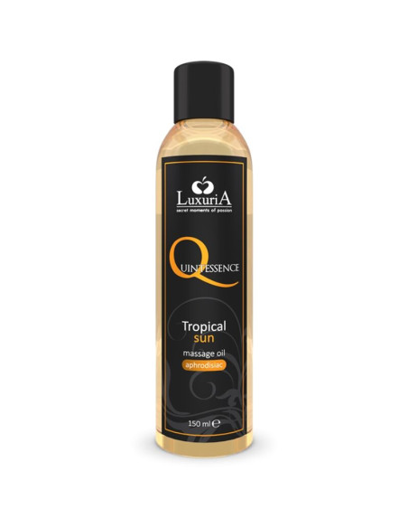 INTIMATELINE LUXURIA - QUINTESSENCE MASSAGE OIL TROPICAL SUN 150 ML 1 