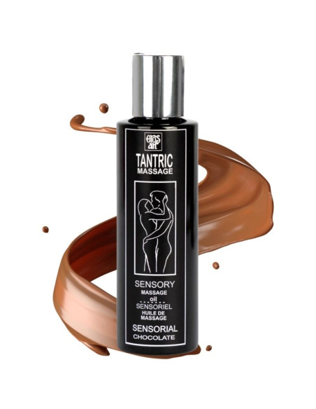 EROS-ART - NATURAL TANTRIC MASSAGE OIL AND CHOCOLATE APHRODISIAC 100 ML 2 