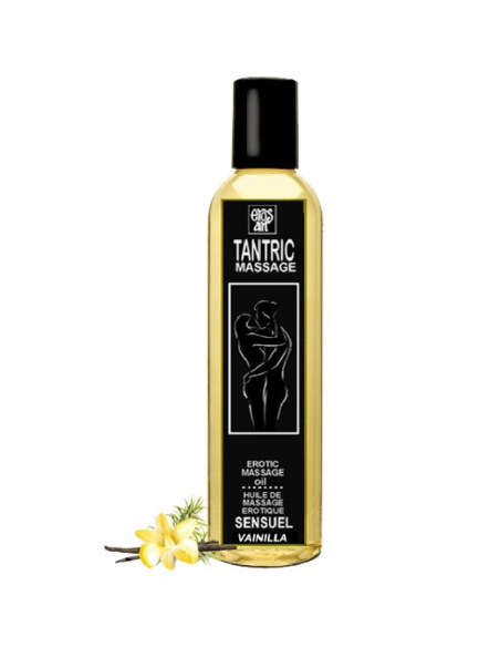 EROS-ART - HUILE DE MASSAGE TANTRIQUE NATURELLE ET VANILLE APHRODISIAQUE 30 ML 1 