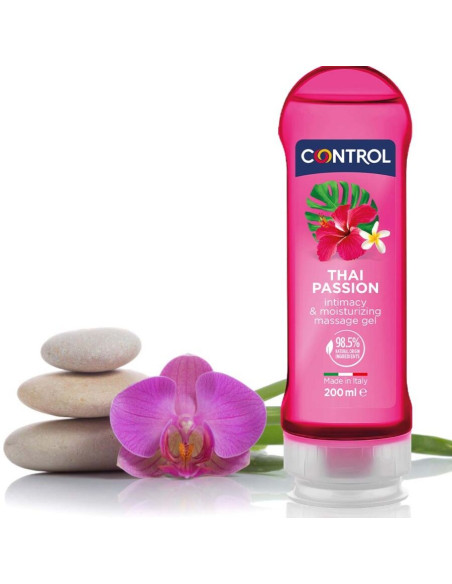 CONTROL - 2 EN 1 MASSAGE & VERGNÜGEN THAI PASSION 200 ML 2 