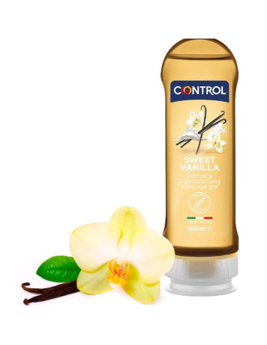 CONTROL - 2 EN 1 MASSAGE & PLAISIR DOUCEUR DE MADAGASCAR 200 ML 2 