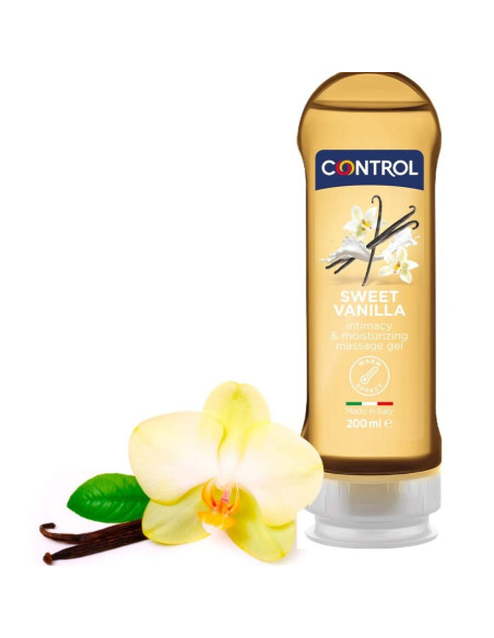 CONTROL - 2 EN 1 MASSAGE & PLEASURE MADAGASCAR SWEETNESS 200 ML 2 