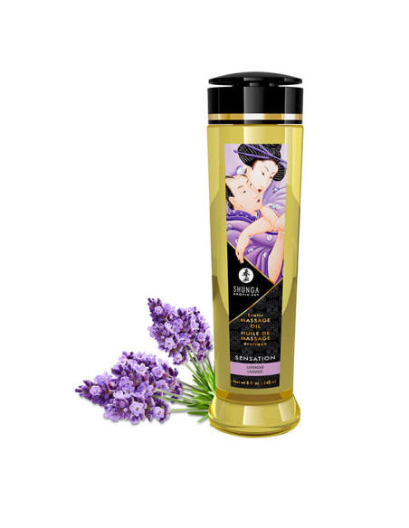 SHUNGA - SENSATION EROTIC MASSAGE OIL 240 ML 1 