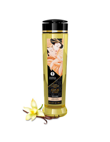 SHUNGA - HUILE DE MASSAGE ÉROTIQUE DÉSIR 240 ML 1 