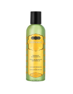 KAMASUTRA - HUILE DE MASSAGE NATURELLE LA NOIX DE COCO ET LANANAS 59 ML 1 