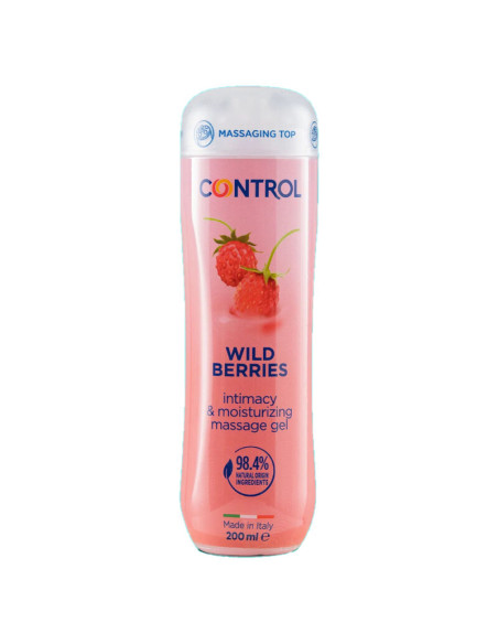 CONTROL - MASSAGE GEL 3 IN 1 WILD BERRIES 200 ML 4 