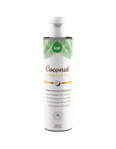 INTT - HUILE DE MASSAGE VÉGÉTALIENNE DOUCE AU SAVEUR RELAXANTE DE NOIX DE COCO 1 